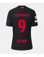 Barcelona Robert Lewandowski #9 Venkovní Dres 2024-25 Krátký Rukáv